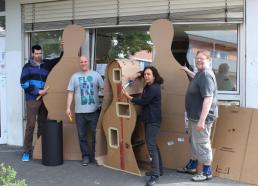 ALI Kunstprojekt Figurenbau