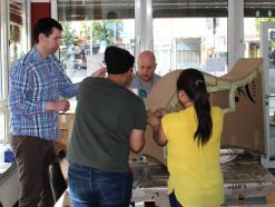 ALI Kunstprojekt beim Figurenbau 