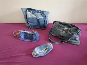 Taschen aus alten Jeans