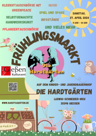 Frühlingsmarkt Flyer