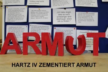 Hartz IV zementiert Armut 