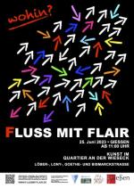 Fluss mit Flair Plakat