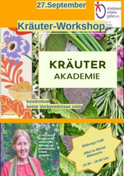 Kräuter Akadamie Flyer