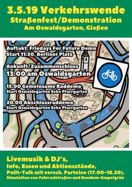 Flyer VErkehrswende Aktionstag