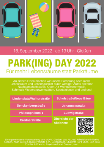 Parking Day Plakat