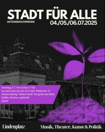 Stadt für alle Plakat