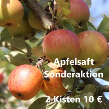 Apfelsaft-Plakat