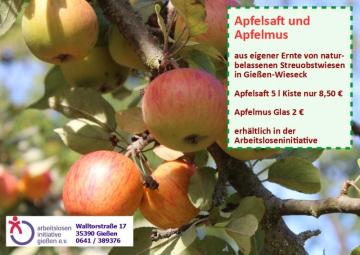 Apfelsaft Plakat