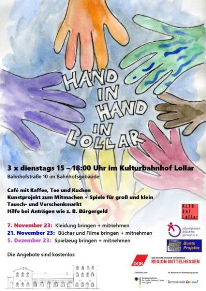 Hand in Hand in Lollar - Flyer