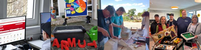 Bilder aus der Projektarbeit der ALI