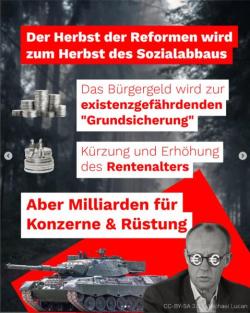 Herbst der Reformen - Herbst des Sozialabbaus