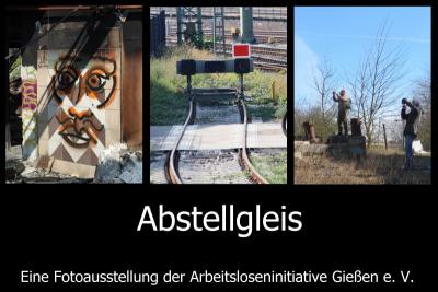 Plakat Ausstellung "Abstellgleis"