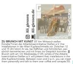 Ankündigung Brunch mit Kunst