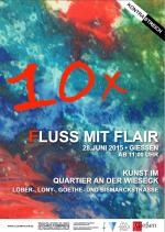 Fluss mit Flair Plakat