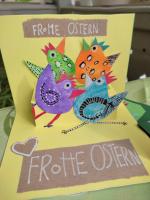 Karte Frohe Ostern