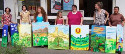 Wandgestaltungen - Gruppenbild Wandgestaltungen - Gruppenbild