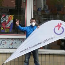 Solidarität ist Zukunft - Aktion zum 1. Mai