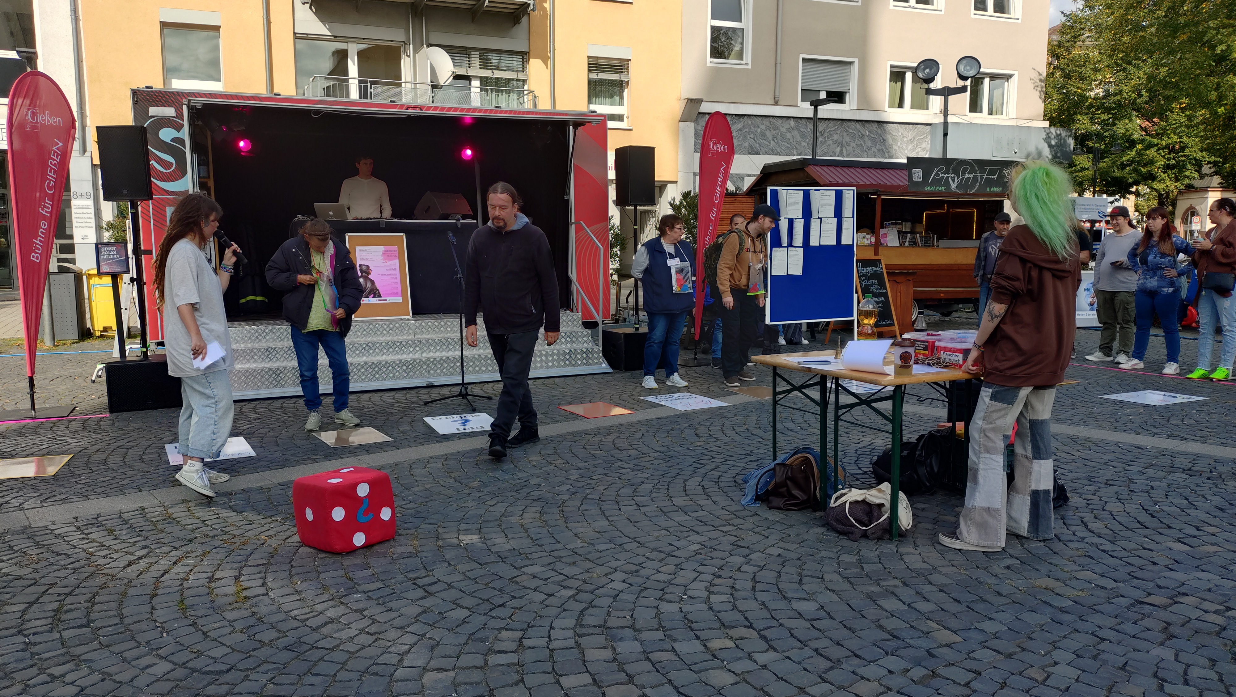 Spiel get Together beim Engagement-Tag