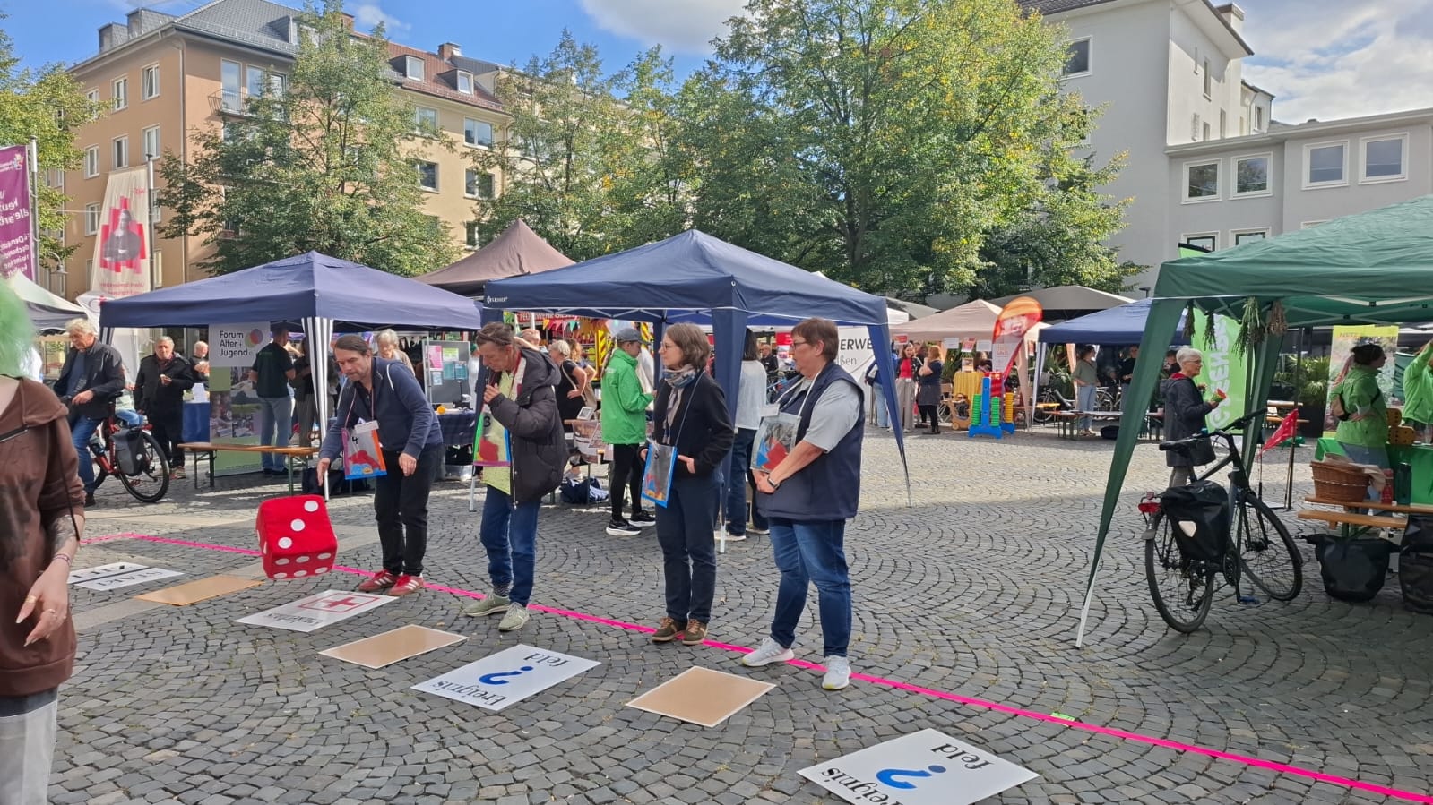 Spiel get Together beim Engagement-Tag